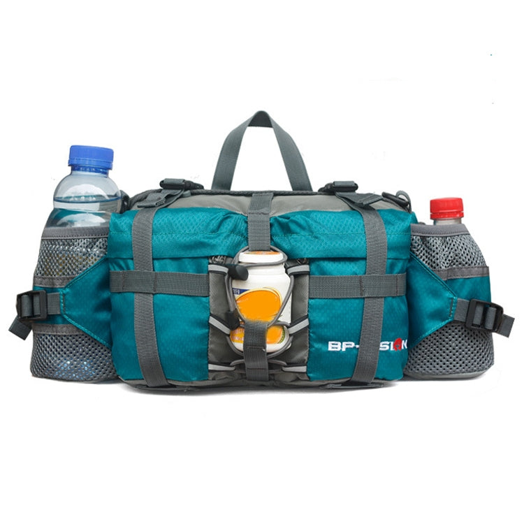 5L Outdoor Sports Multifunctional Cycling Hiking Waist Bag Waterproof Large-Capacity Kettle Bag, Size: 28.5 x 15 x 13cm(Peacock Green) Eurekaonline