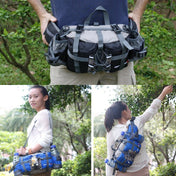 5L Outdoor Sports Multifunctional Cycling Hiking Waist Bag Waterproof Large-Capacity Kettle Bag, Size: 28.5 x 15 x 13cm(Rose Red) Eurekaonline
