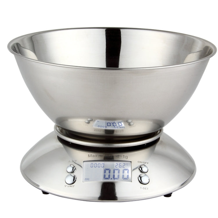 1g  High Precision Kitchen Scale Roasting Electronic Scale Coffee Scale with  Alarm Timer(Silver) Eurekaonline
