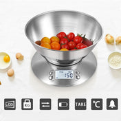 5kg/1g  High Precision Kitchen Scale Roasting Electronic Scale Coffee Scale with  Alarm Timer(Silver) Eurekaonline