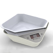 5kg/1g Kitchen Electronic Scale Coffee Scales Baking Food Scale Pallet Scale Pet Scale(White) Eurekaonline