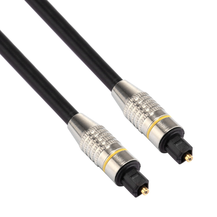 5m OD6.0mm Nickel Plated Metal Head Toslink Male to Male Digital Optical Audio Cable Eurekaonline