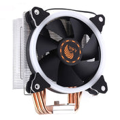 6 Copper Tubes CPU Heatsink Hydraulic Bearing Cooling Fan Silent Fan with RGB Colorful Lights 4 Pin for Intel: LGA775 1150 1151 1155 1156 1366 2011 (AMD: FM1 FM2 AM2 AM3+ AM4) Eurekaonline