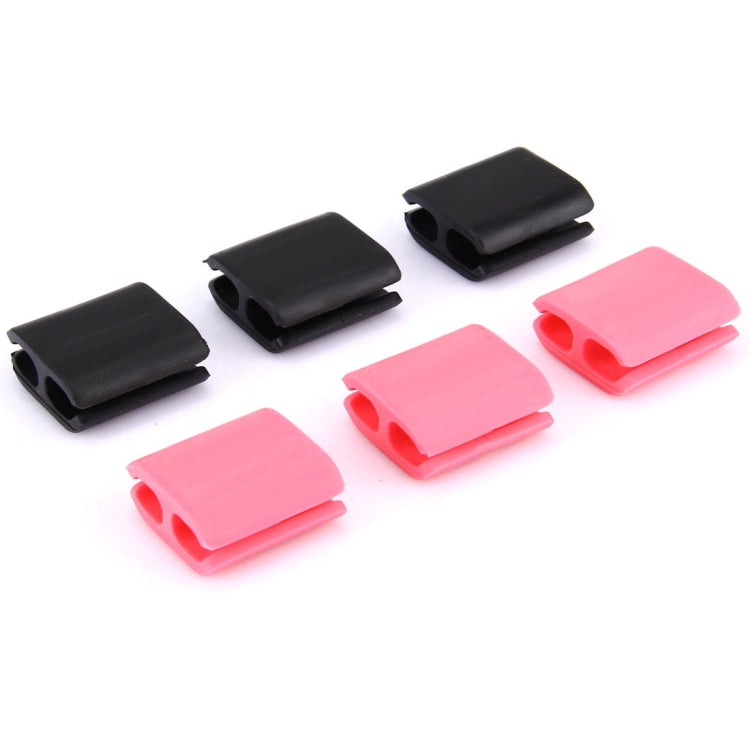 6 PCS  Smart Wire Cable Clips Scattered Wires Organize, Random Color Delivery Eurekaonline