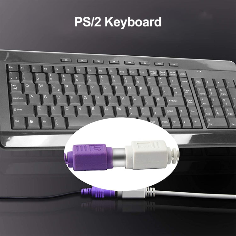 6 Pin PS/2 Keyboard / Mouse Extender Cable (PS/2 male to PS/2 female), Length: 3m Eurekaonline