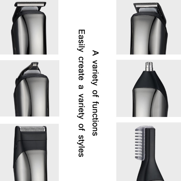 6 in 1 Household Multifunctional Hair Clipper Electric Shaver, Model: Upgrade LK-890 Eurekaonline