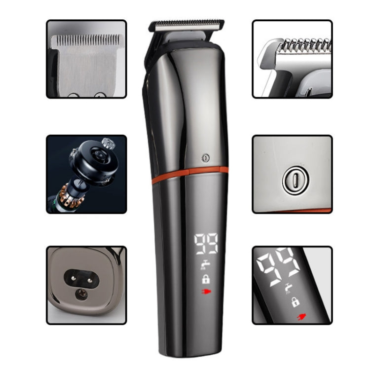 6 in 1 Household Multifunctional Hair Clipper Electric Shaver, Model: Upgrade LK-890 Eurekaonline