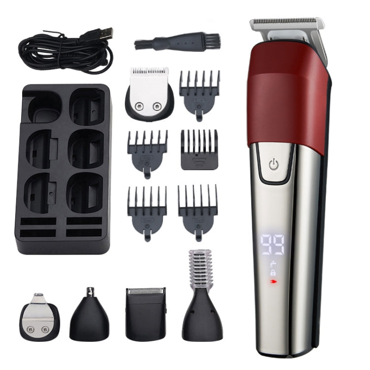 6 in 1 Household Multifunctional Hair Clipper Electric Shaver, Model: Upgrade LK-890 Eurekaonline