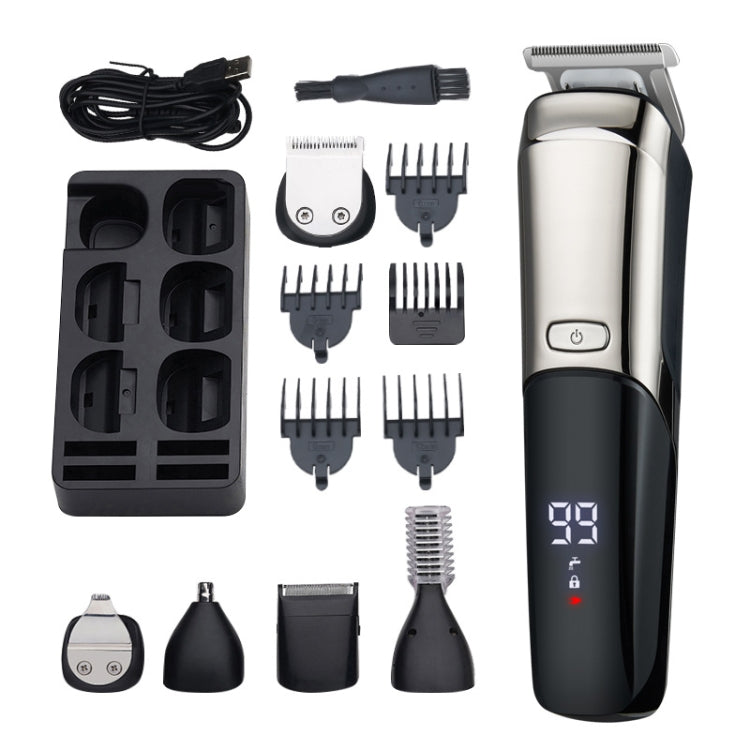 6 in 1 Household Multifunctional Hair Clipper Electric Shaver, Model: Upgrade LK-900 Eurekaonline