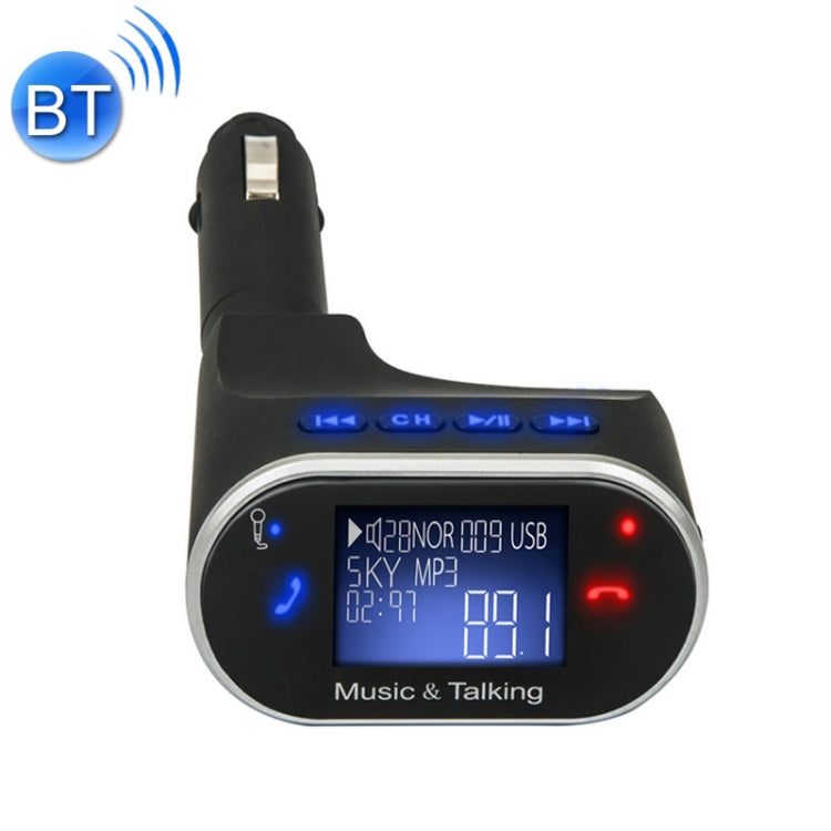 630C Chicken Leg Shape Car Stereo Radio MP3 Audio Player, Bluetooth Hands-free Car Kit FM Transmitter Eurekaonline