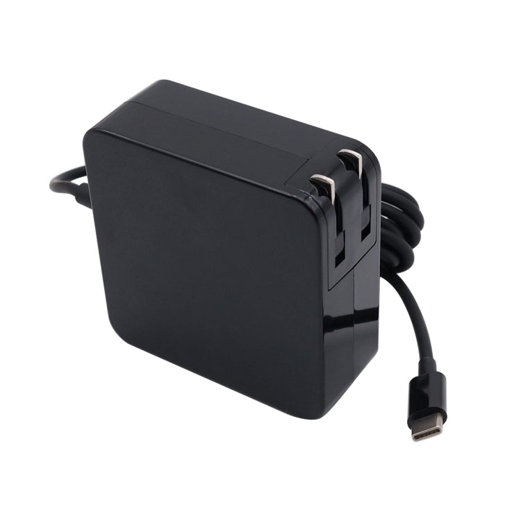 65W 20V 3.25A Notebook Square Portable Type-C Power Adapter, US Plug Eurekaonline