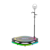 70cm Square 360 Photo Booth Electric Rotating Small Stage For Parties and Weddings Eurekaonline