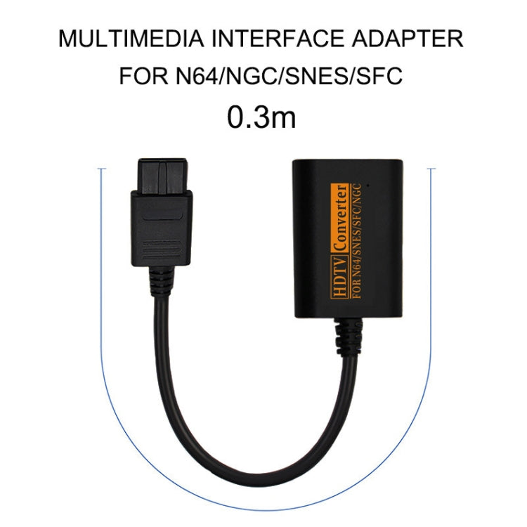 720P Retro Game Console Video Converter HDMI Converter for NGC/N64/SNES/SFC Eurekaonline