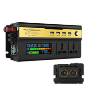 8896 1200W Car Smart Multi-functional Digital Display Inverter, Specification:12V Eurekaonline