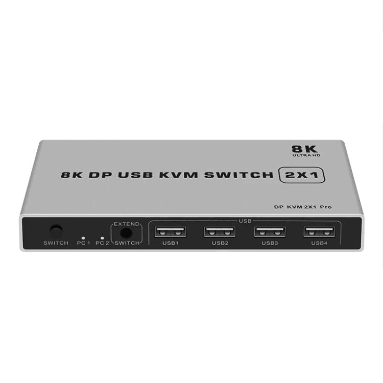 8K KYSW59 60HZ DP USB KVM Switch 2-in-1 Computer Sharing Device Eurekaonline