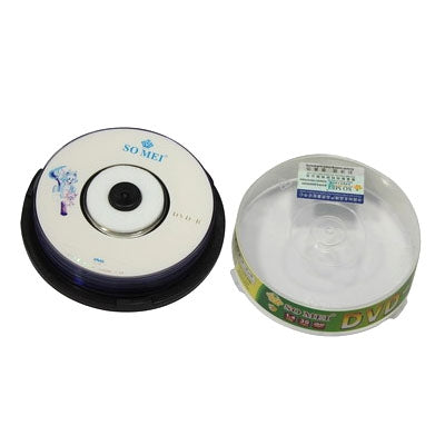 8cm Blank Mini DVD-R, 1.4GB/30mins, 10 pcs in one packaging,the price is for 10 pcs(White) Eurekaonline