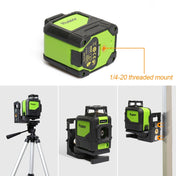 901CG H360 Degrees / V130 Degrees Laser Level Covering Walls and Floors 5 Line Green Beam IP54 Water / Dust proof(Green) Eurekaonline