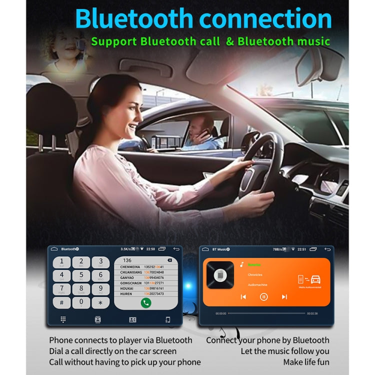 9093 HD 9 inch Car Android 8.1 Radio Receiver MP5 Player for Volkswagen, Support FM & Bluetooth & TF Card & GPS & WiFi with Decoding Eurekaonline