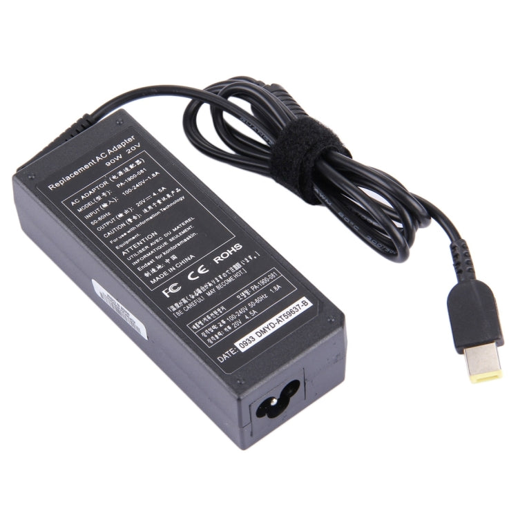 90W 20V 4.5A AC Adapter for Lenovo Notebook Eurekaonline