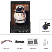 9520C Double Spindle 9.5 inch Vertical Screen Car MP5 Player, Style: Standard+AHD Camera Eurekaonline