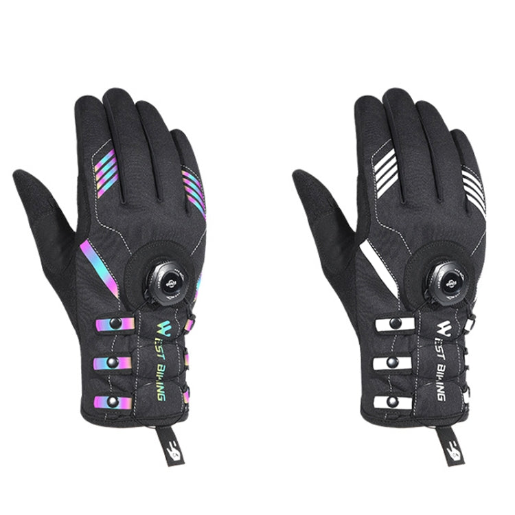 A Pair WEST BIKING Cycling Breathable Self-locking Gloves with Buckle, Size: 2XL(Anti-light Type) Eurekaonline