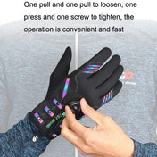A Pair WEST BIKING Cycling Breathable Self-locking Gloves with Buckle, Size: XL(Colorful Type) Eurekaonline