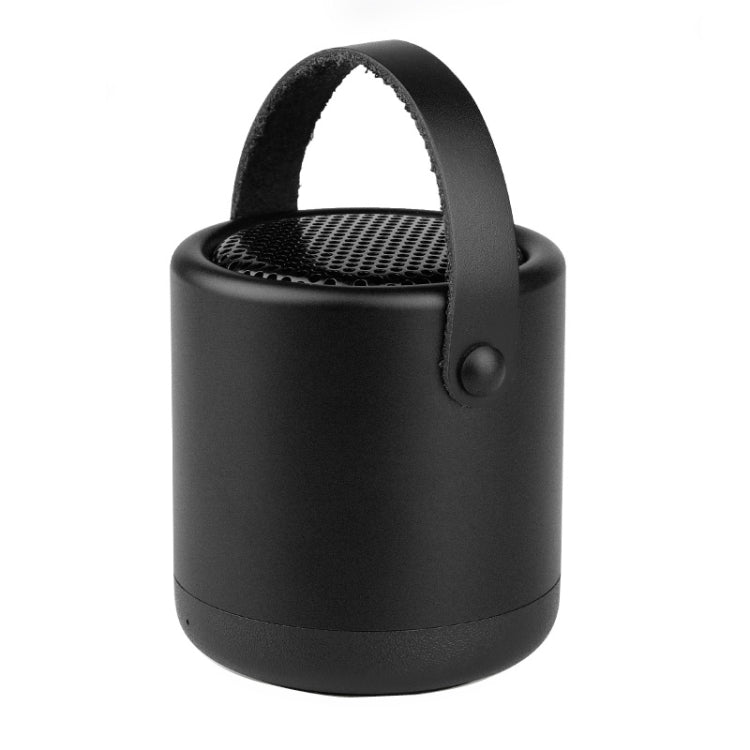 A056  Portable Outdoor Metal Bluetooth V4.1 Speaker with Mic, Support Hands-free & AUX Line In (Black) Eurekaonline