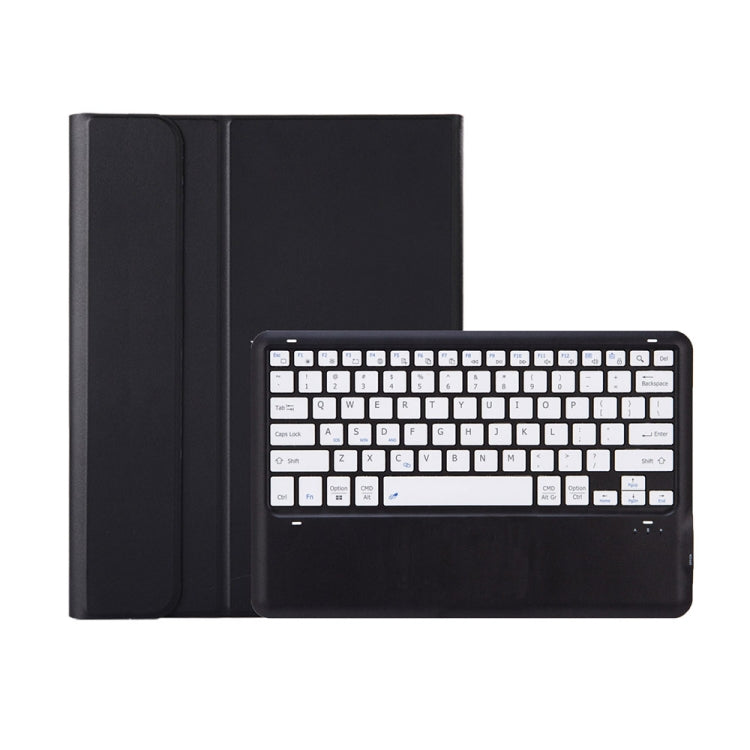 A0N4-A Detachable Sheep Pattern TPU Bluetooth Keyboard Tablet Leather Case with Touchpad For Xiaomi Pad 5 Pro 12.4(Black+White) Eurekaonline