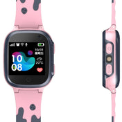 A111-Z1 Children Smart Positioning Plug-In Cartoon Call For Help Multi-Function Watch Phone(Pink) Eurekaonline