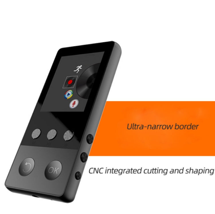 A5 1.8 inch Sports Bluetooth MP3 Music MP4 Video Player, Support Speaker 8GB(Black) Eurekaonline