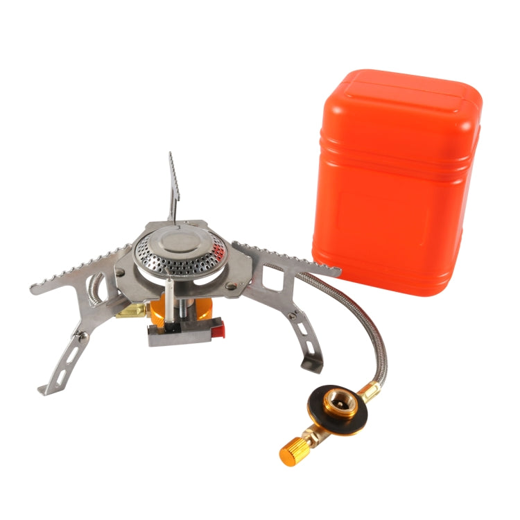 A6625-02 Portable Gas Stove Outdoor Split Burner with Lighter Eurekaonline