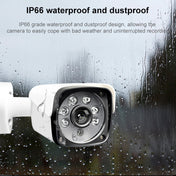 A8B3 / Kit 8CH 1080N Surveillance DVR System and 720P 1.0MP HD Weatherproof Bullet Camera, Support Infrared Night Vision & P2P & Phone Remote Monitor(White) Eurekaonline