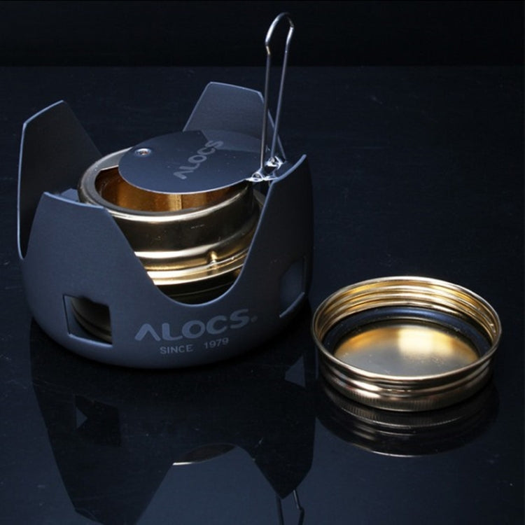 ALOCS CS-B02 Outdoor Alcohol Stove Set High-power Alcohol Burner Eurekaonline