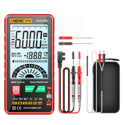 ANENG 616 Automatic High-precision Digital Display Capacitance Multimeter, Color: Red(Color Box) Eurekaonline