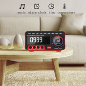 ANENG AN-888S Bluetooth Audio Display Voltage Current Multimeter, Standard No Battery(Black Red) Eurekaonline