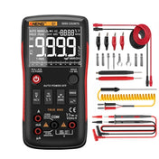 ANENG AN-Q1 Automatic High-Precision Intelligent Digital Multimeter, Specification: Standard with Cable(Red) Eurekaonline