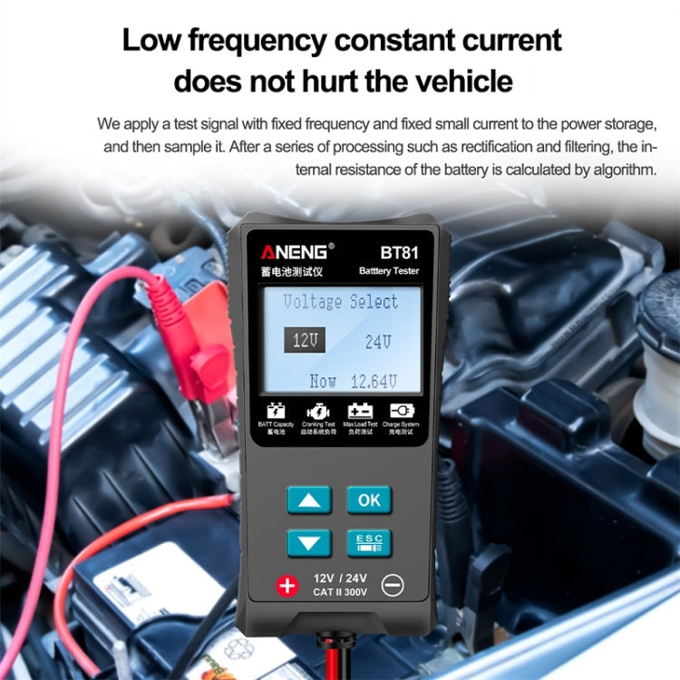 ANENG BT81 12V/24V Battery Internal Resistance Capacity Detector Eurekaonline