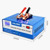 ANJING AJ-618E Battery Charger Car Battery Repairer, Model: AU Plug Eurekaonline