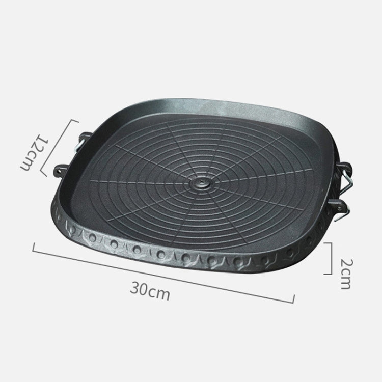 AOTU AT6353 Outdoor Barbecue Square Plate Eurekaonline