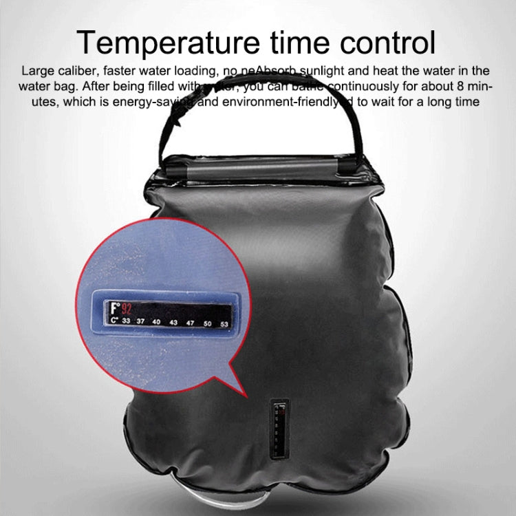 AOTU AT6628 20L Outdoor Solar Shower Bag (Grey) Eurekaonline