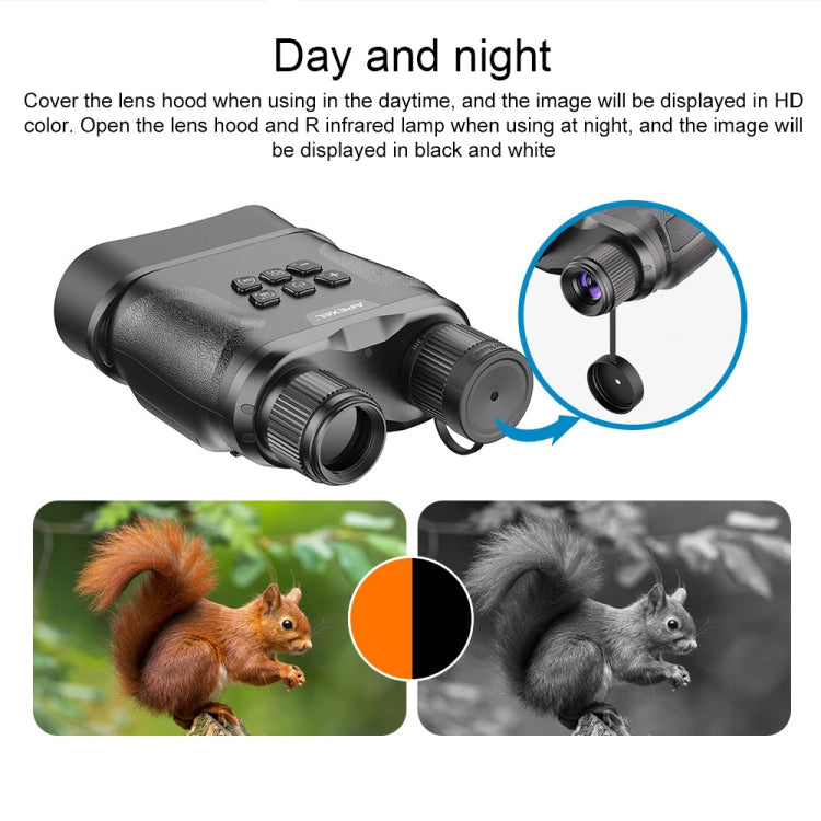 APEXEL Outdoor Hunting Night Vision Binoculars with Video HD Infrared Night Vision Device Eurekaonline