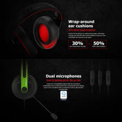 ASUS Cerberus V2 3.5mm Interface 53mm Speaker Unit Gaming Headset with Mic(Red) Eurekaonline