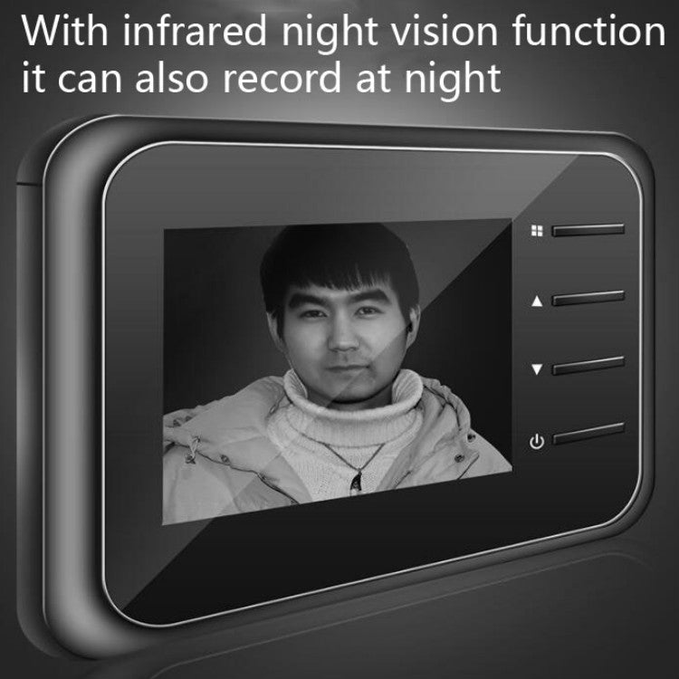 ASY-99 2.4 inch High Definition Smart Cat Eye Home Electronic Video Doorbell Eurekaonline
