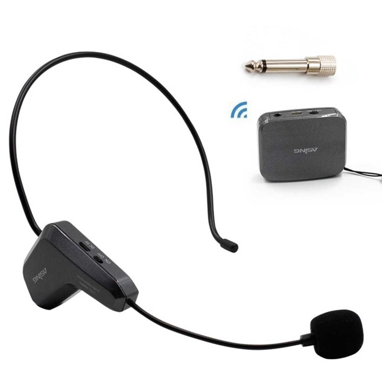 ASiNG WM01 2.4GHz Wireless Audio Transmission Electronic Pickup Microphone, Transmission Distance: 50m Eurekaonline