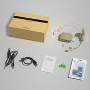 ASiNG  WM03 2.4G Wireless Microphone Headset Microphone Bluetooth Speaker Kit (Black) Eurekaonline