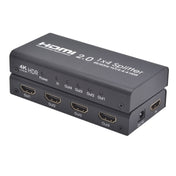 AYS-14V20 HDMI 2.0 1x4 4K Ultra HD Switch Splitter(Black) Eurekaonline