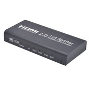 AYS-14V20 HDMI 2.0 1x4 4K Ultra HD Switch Splitter(Black) Eurekaonline