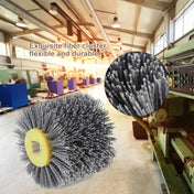 Abrasive Wire Drawing Wheel Wood Grain Reduction Refurbishment Drawing Wheel, Grit:320 Mesh Eurekaonline