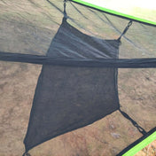 Aerial Multiplayer Triangle Hammock Folding Mesh Hammock Tree Tent,Size:  400x400x400cm Black Eurekaonline