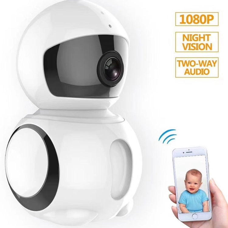 Anpwoo AP006 2.0MP 1080P 1/2.7 inch HD WiFi IP Camera, Support Motion Detection / Night Vision(White) Eurekaonline